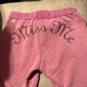 Miss Me women’s Maroon Sweatpants